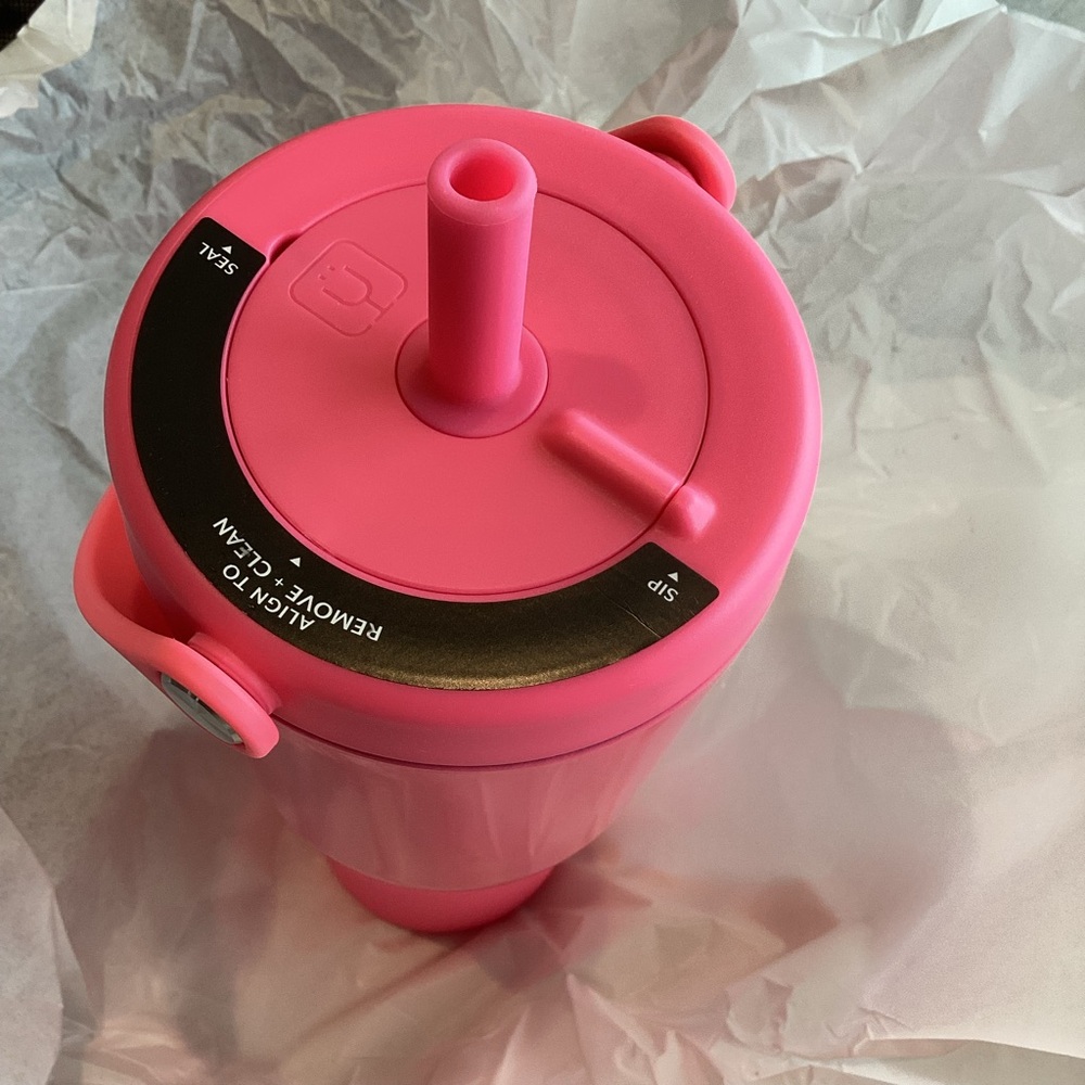 Brümate Resa 35oz. Water Bottle with Straw Pink NEW Leakproof Pink - Picture 12 of 15